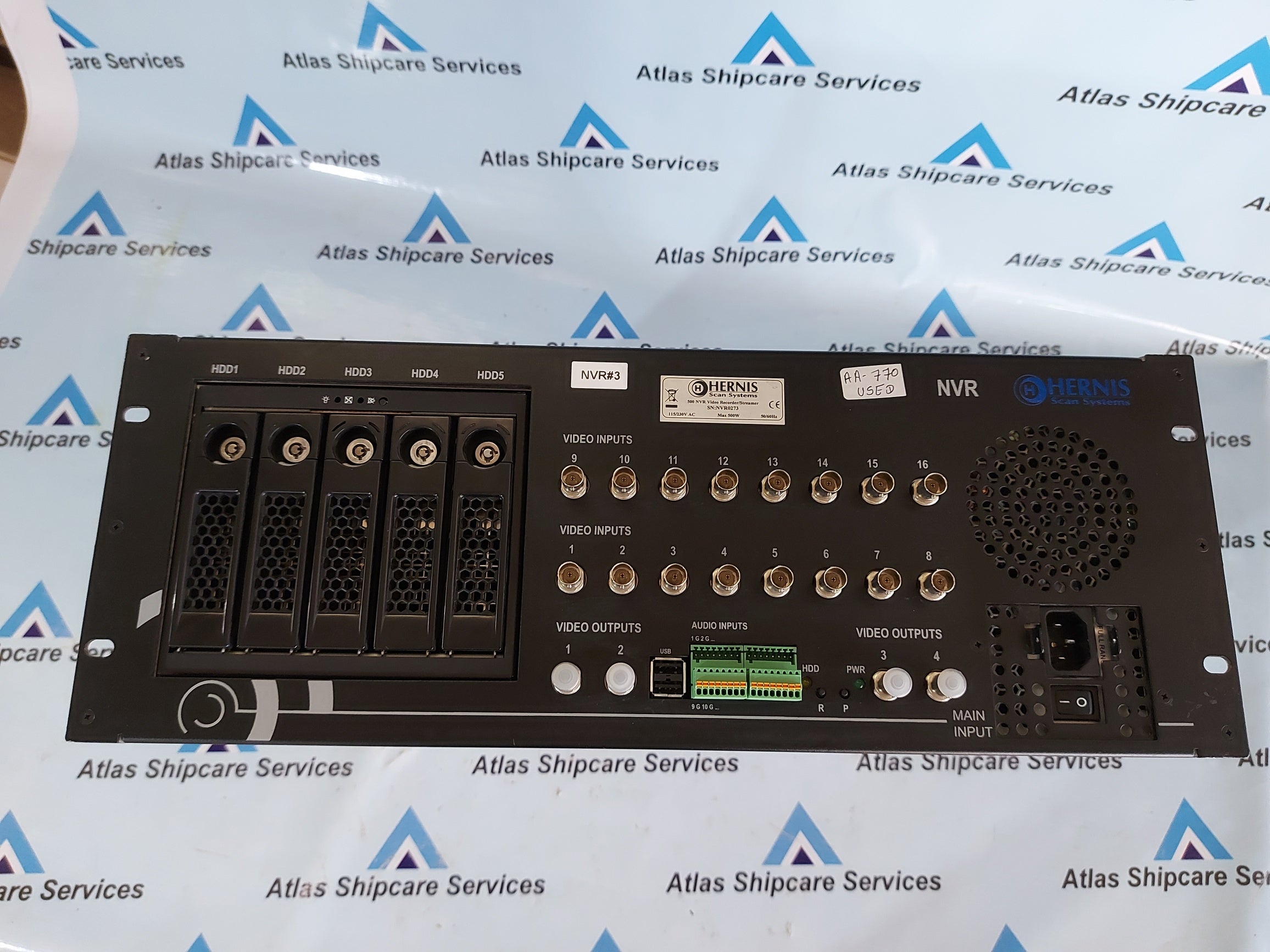 HERNIS SCAN SYSTEM 500 NVR VIDEO RECORDER/STREAMER